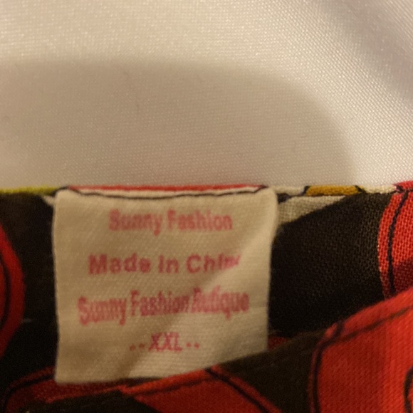 Brown/multicolored girl’s casual sundress, size 10. - Picture 2 of 4